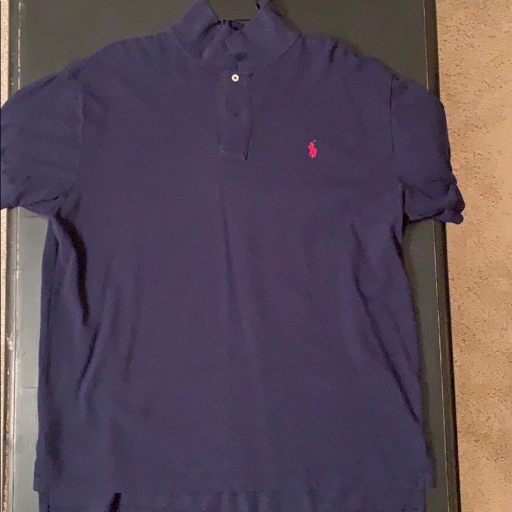 Ralph Lauren navy polo